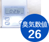 臭気数値26